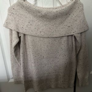 LOFT off the shoulder sweater